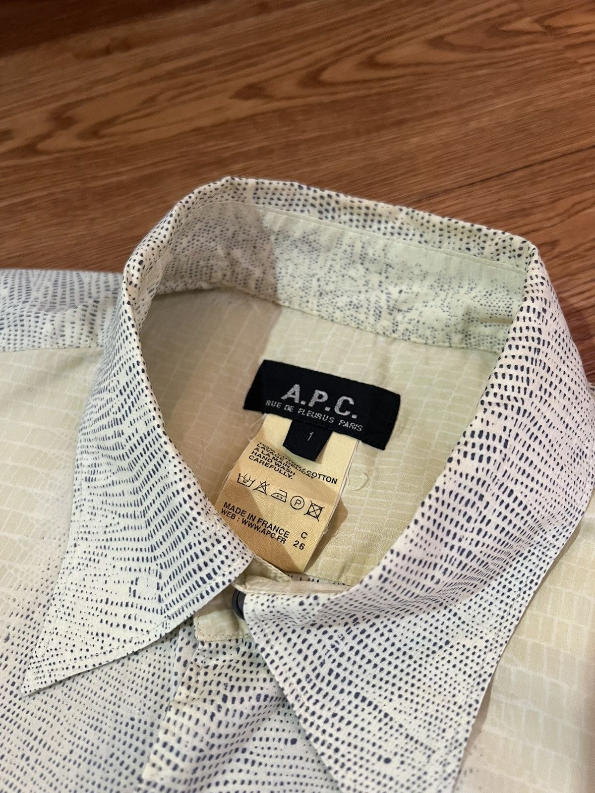 A.P.C. × Designer × Japanese Brand A.P.C rare item Size US L / EU 52-54 / 3 - 8 Thumbnail
