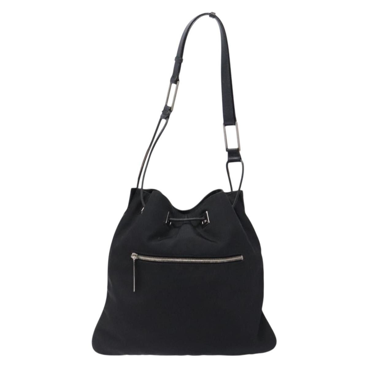 Gucci GUCCI Shoulder Bag Canvas Black Silver 001 001 Size ONE SIZE - 2 Thumbnail