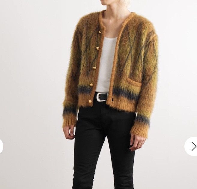 CELINE 2024 HEDI CARDIGAN JACKET XL