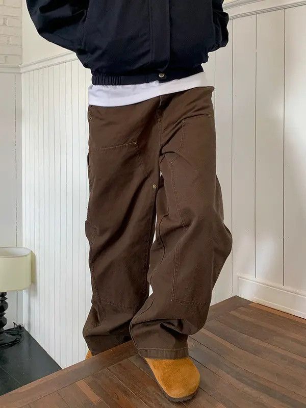 VIBE Panel Baggy Wide Leg Denim Jeans Size US 32 / EU 48 - 4 Thumbnail