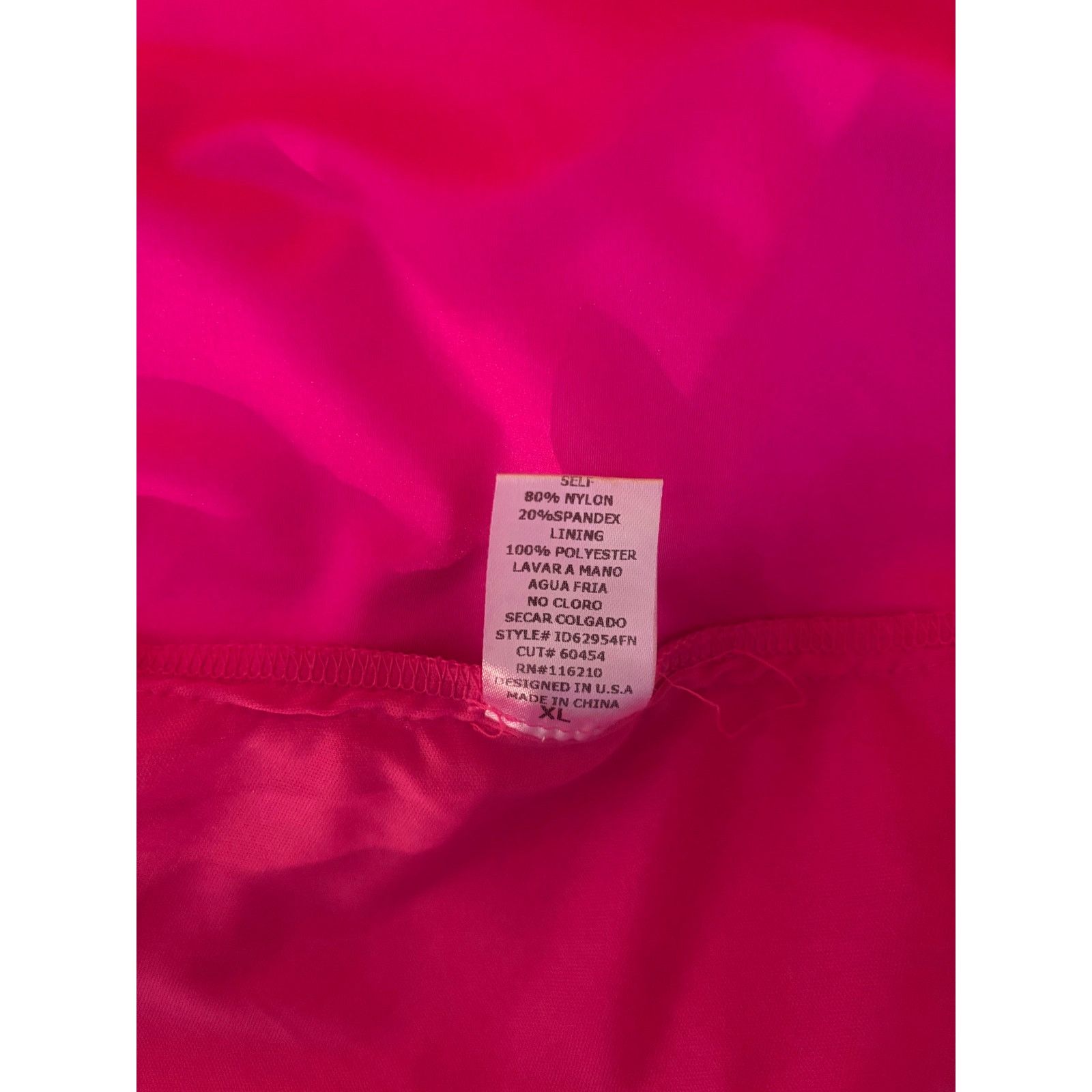 The Unbranded Brand Fashion Nova Size XL - Hot Pink Dress Size XL / US 12-14 / IT 48-50 - 8 Thumbnail