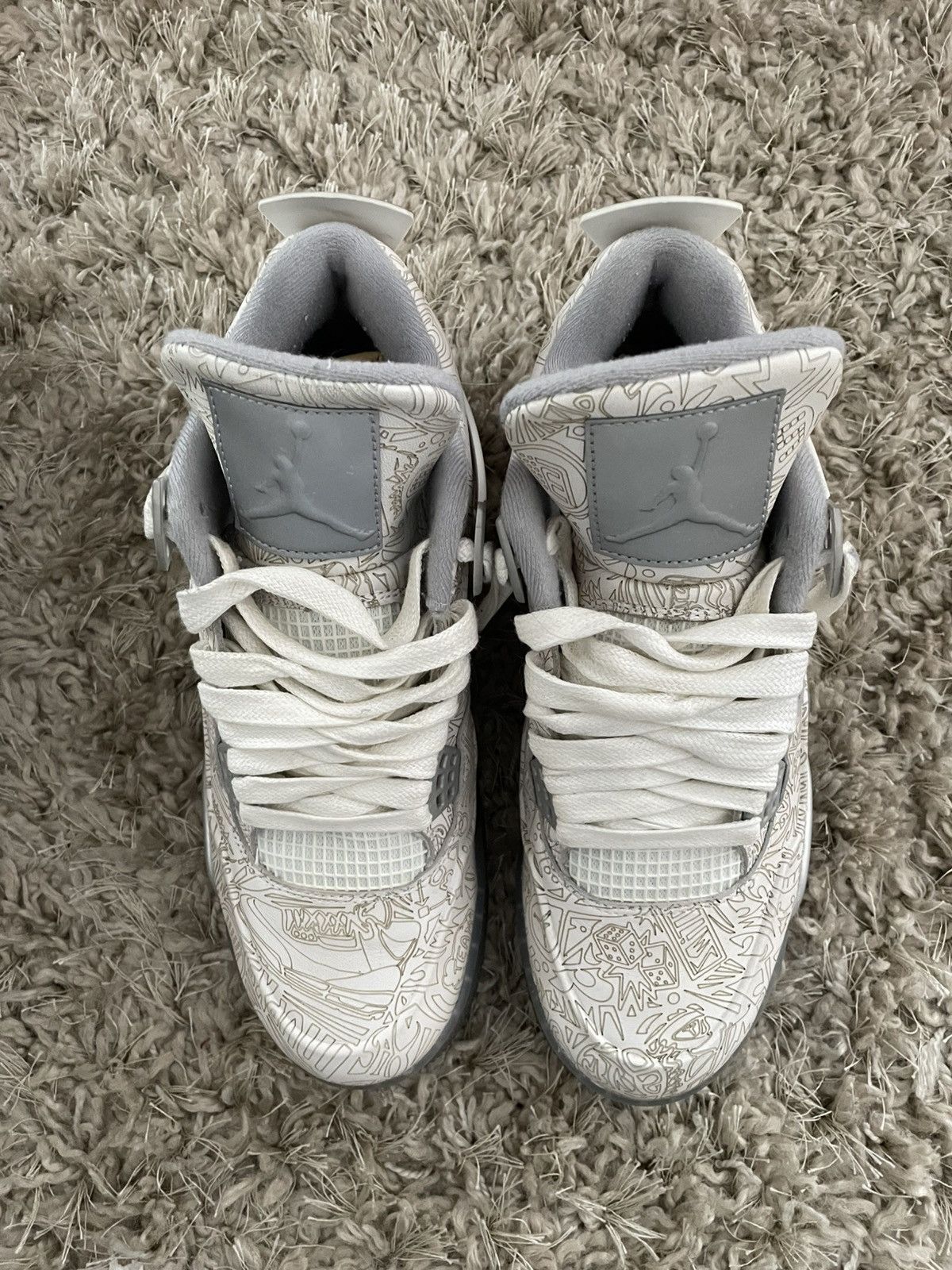 Jordan Brand Jordan 4 Laser Size US 8.5 / EU 41-42 - 5 Thumbnail