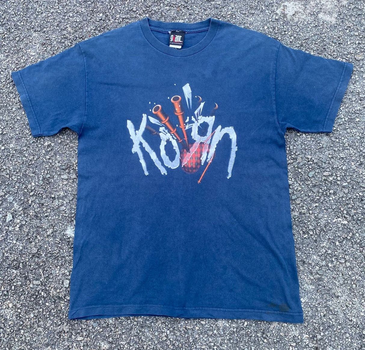 Band Tees Vintage Korn Nu Metal Band Tshirt Size US L / EU 52-54 / 3 - 1 Thumbnail