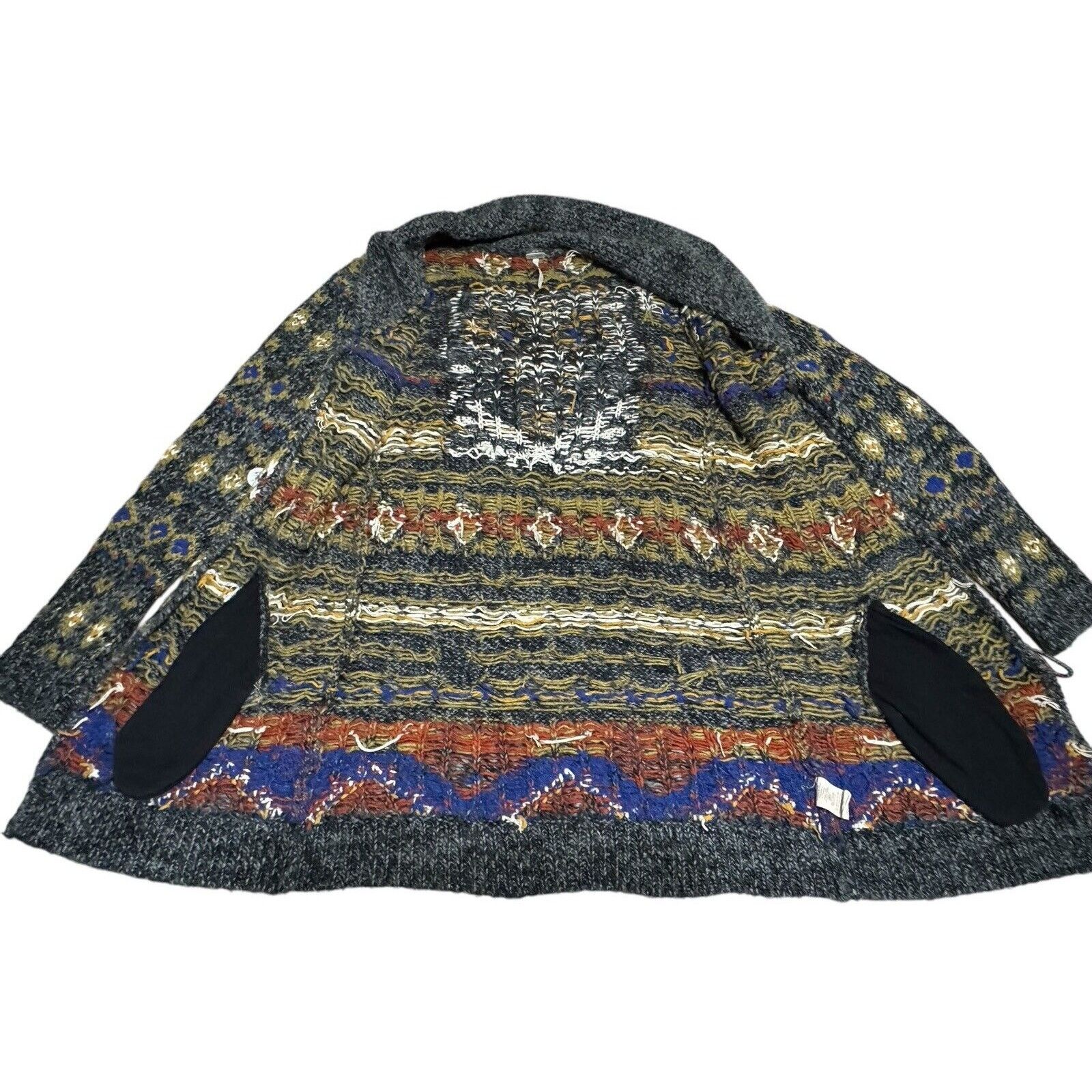 Free People FREE PEOPLE Mascot Tiger Wool Cardigan Bohemian Sweater XS Size XS / US 0-2 / IT 36-38 - 16 Thumbnail