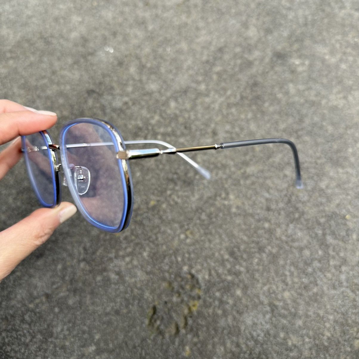 Other Minimal Clear Glasses | Y2K Streetwear DL9403-06 Size ONE SIZE - 2 Thumbnail
