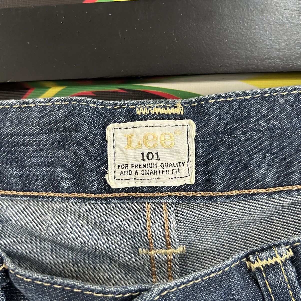 Lee Vintage Lee 101 Regular Narrow Japanese Distressed Denim Size US 30 / EU 46 - 7 Thumbnail