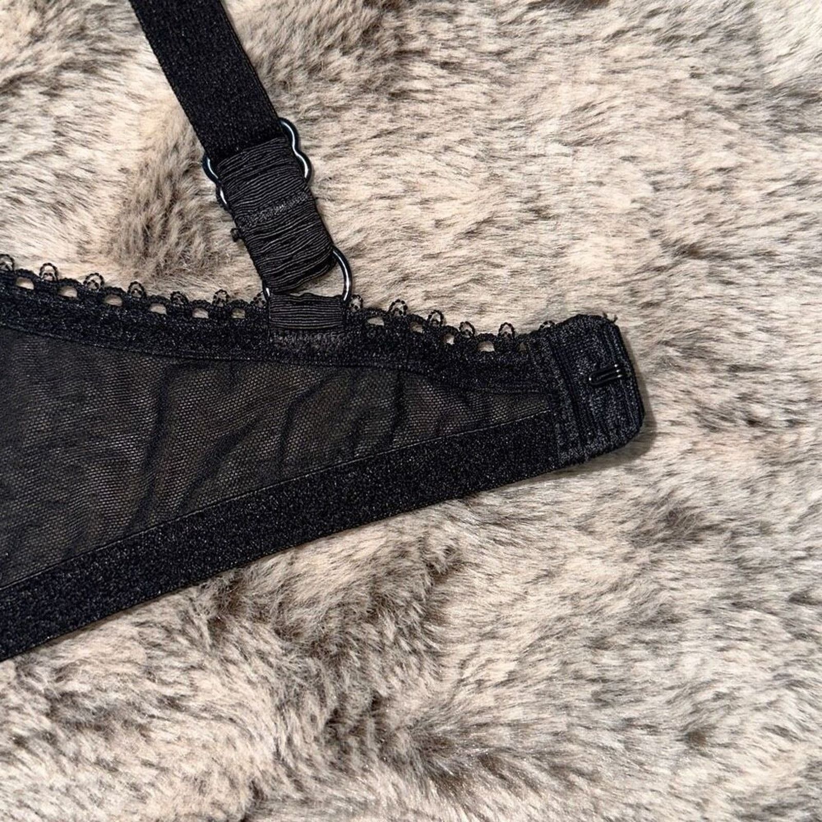 Other Wacoal Black Lace Underwire Bra | Sz 30D Size ONE SIZE - 5 Thumbnail