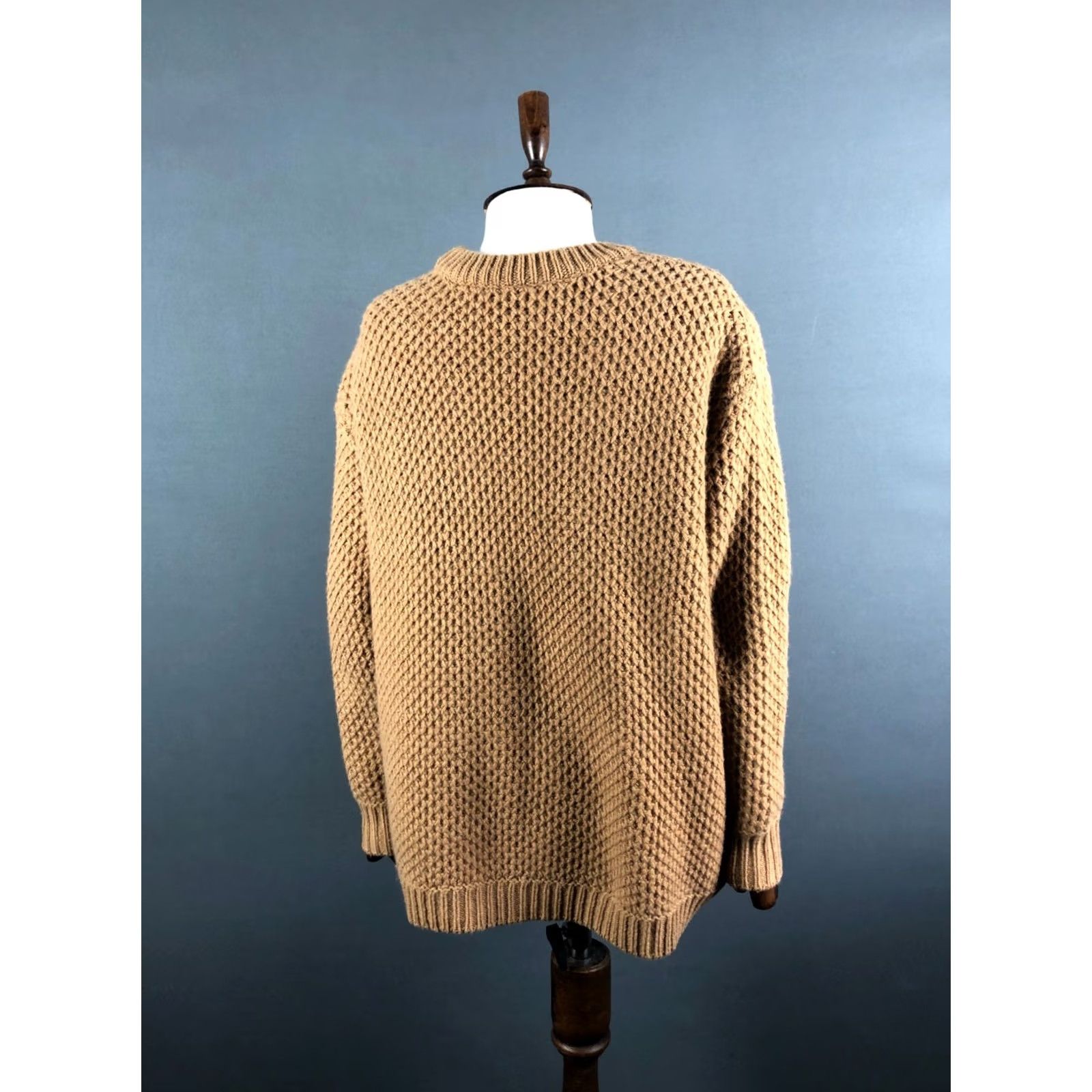 Marc by Marc Jacobs Marc by Marc Jacobs Women's Pullover Sweater S Brown Merino Wool Crew Neck Knit Ribbed Cuffs 100% Merino Wool Regular Pattern Solid Vintage: No Size S / US 4 / IT 40 - 3 Thumbnail
