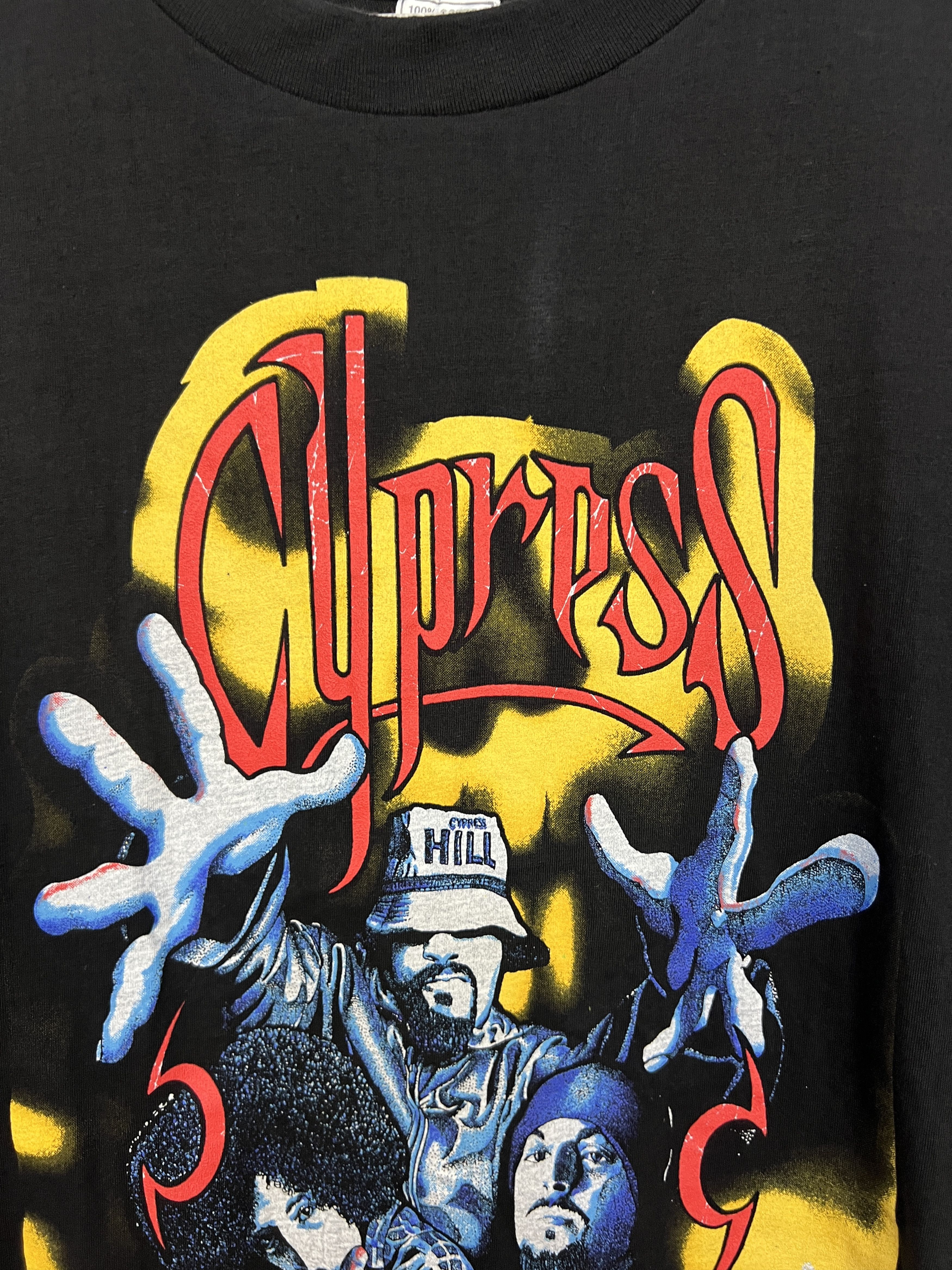 Vintage Vintage 90's Cypress Hill Shirt Rap Band Experience Tee Size US XL / EU 56 / 4 - 7 Thumbnail