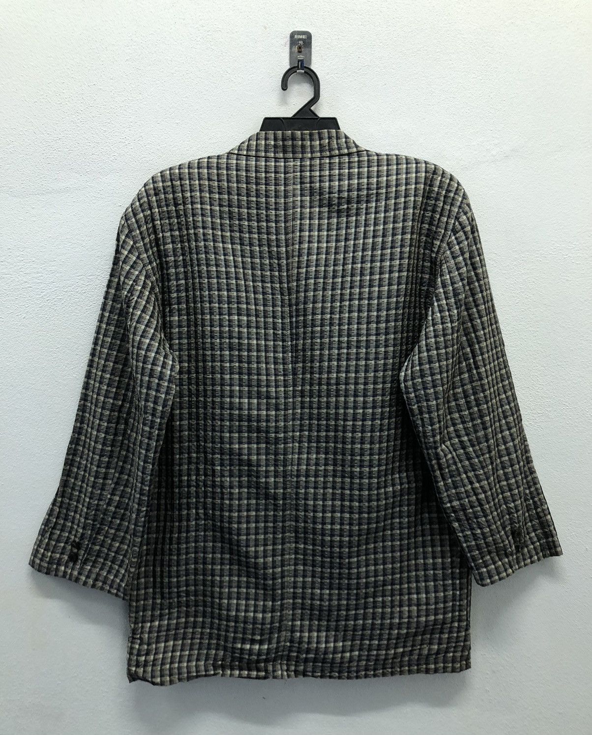 Aquascutum Vintage Aquascutum London Quilted Check Blazer – Medium Size M / US 6-8 / IT 42-44 - 2 Thumbnail
