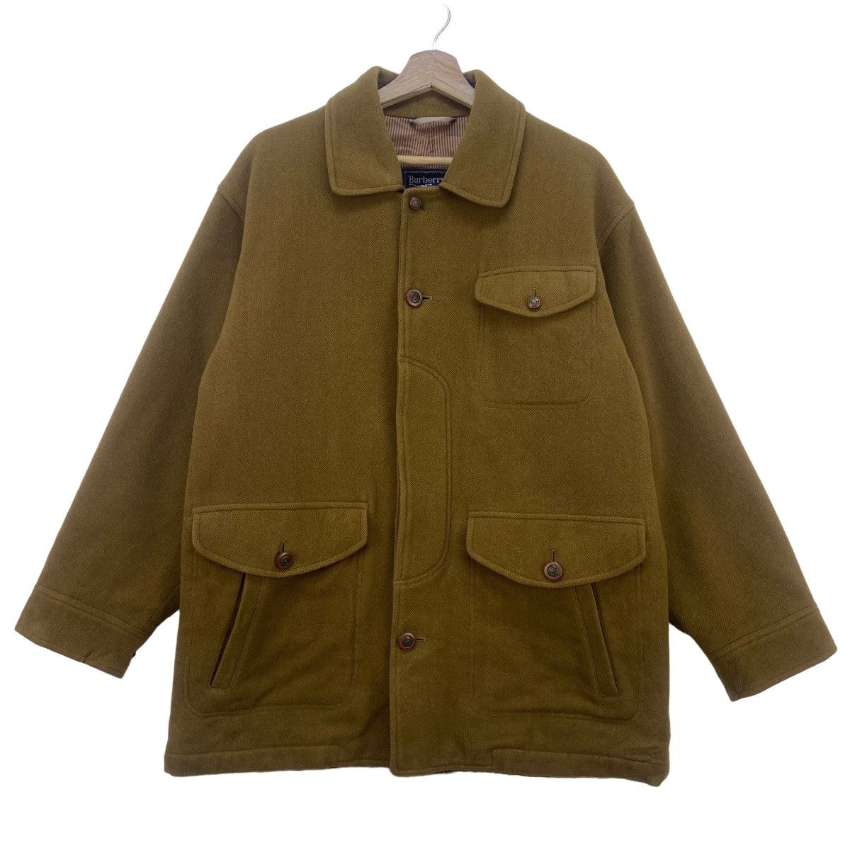 Burberry Prorsum Vintage Burberrys Prorsum Wool Heavy Coat Size US M / EU 48-50 / 2 - 1 Thumbnail