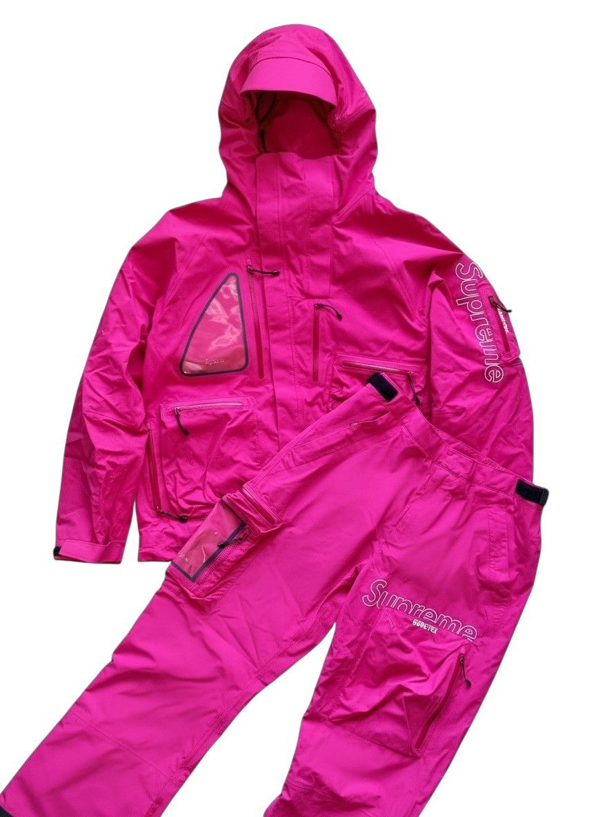 Supreme Supreme Gore-Tex Tech Shell Jacket + Pants In Pink Size M Size US M / EU 48-50 / 2 - 1 Thumbnail