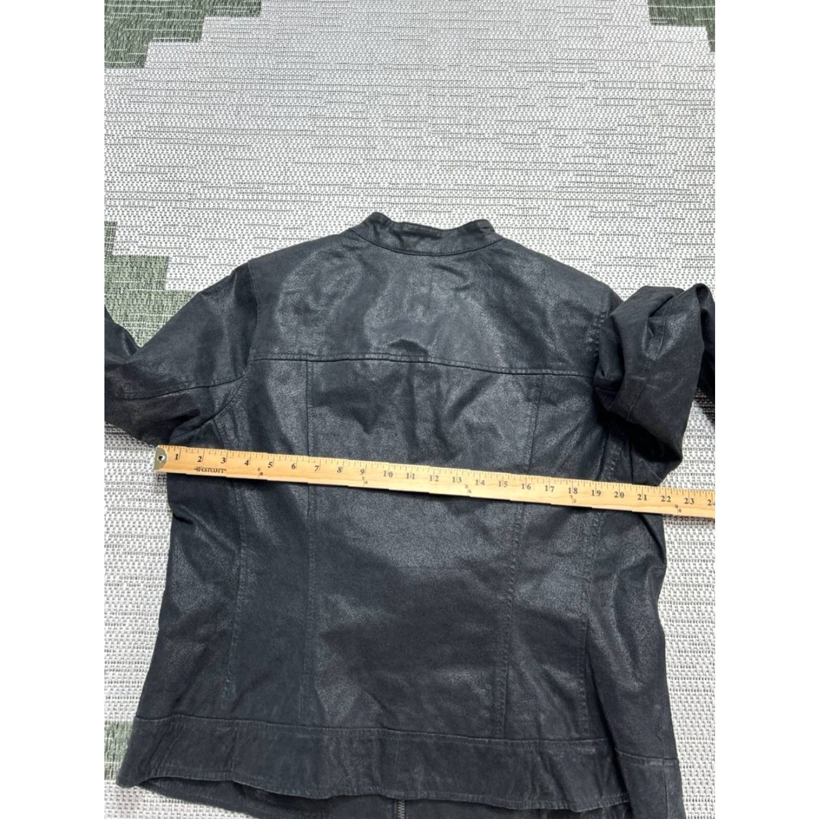 Levi's Levi's Jacket Womens Large Black Faux Leather Full Zip Jacket Size L / US 10 / IT 46 - 7 Thumbnail