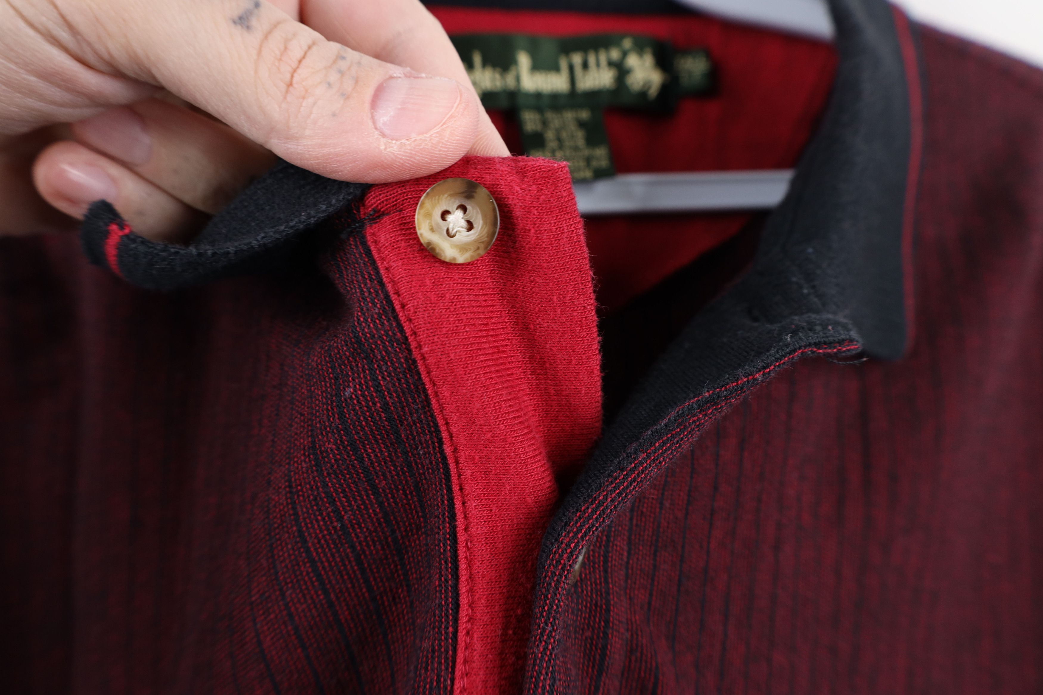 Vintage Vintage 90s Streetwear Knit Collared Golf Polo Shirt Size US L / EU 52-54 / 3 - 6 Thumbnail