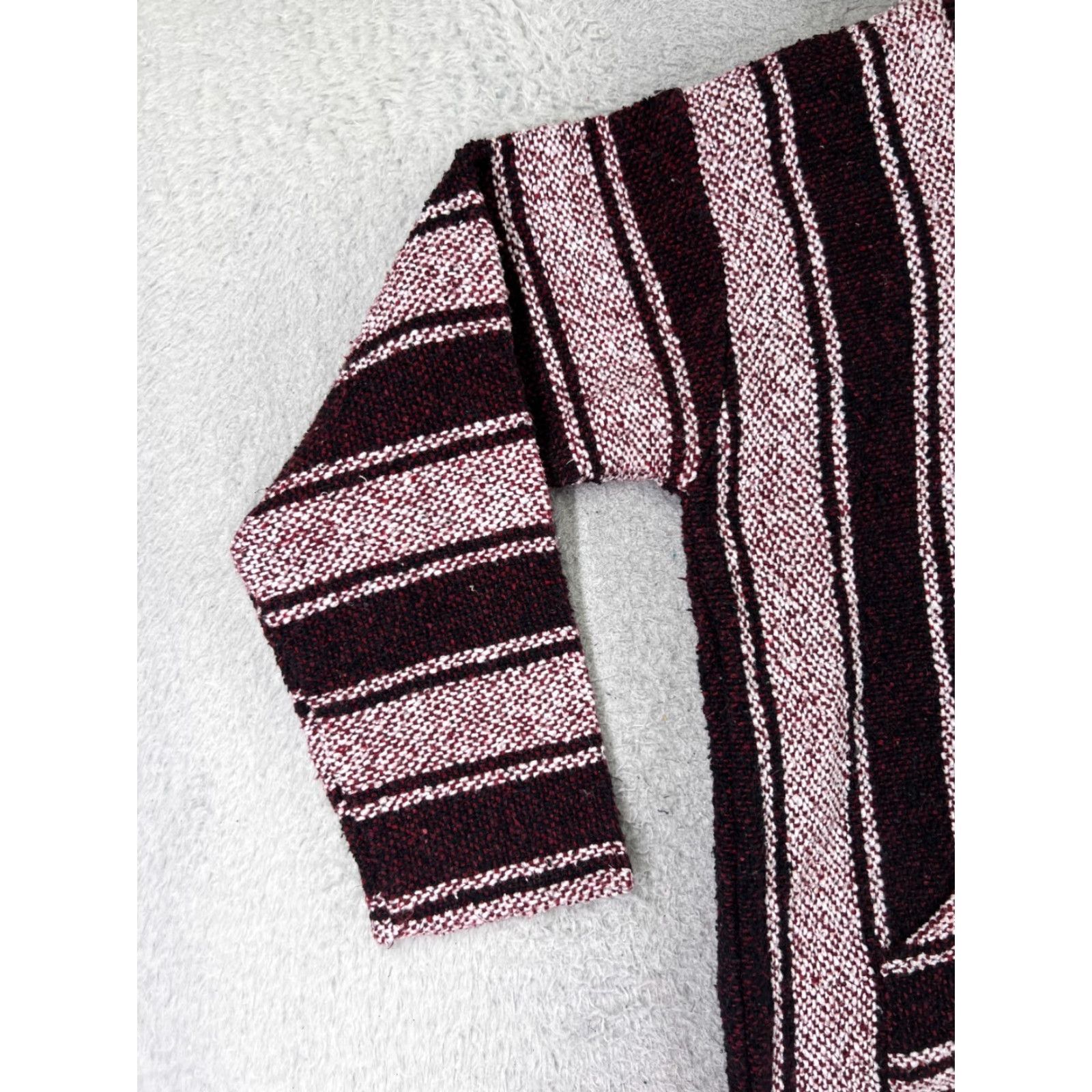Pinko Franks Baja Hoodie Mens Adult Medium Pink Black Pocket Sweater Acrylic Drug Rug Jersey Hoodie Pullover Modern Vintage-None? Size US M / EU 48-50 / 2 - 3 Thumbnail