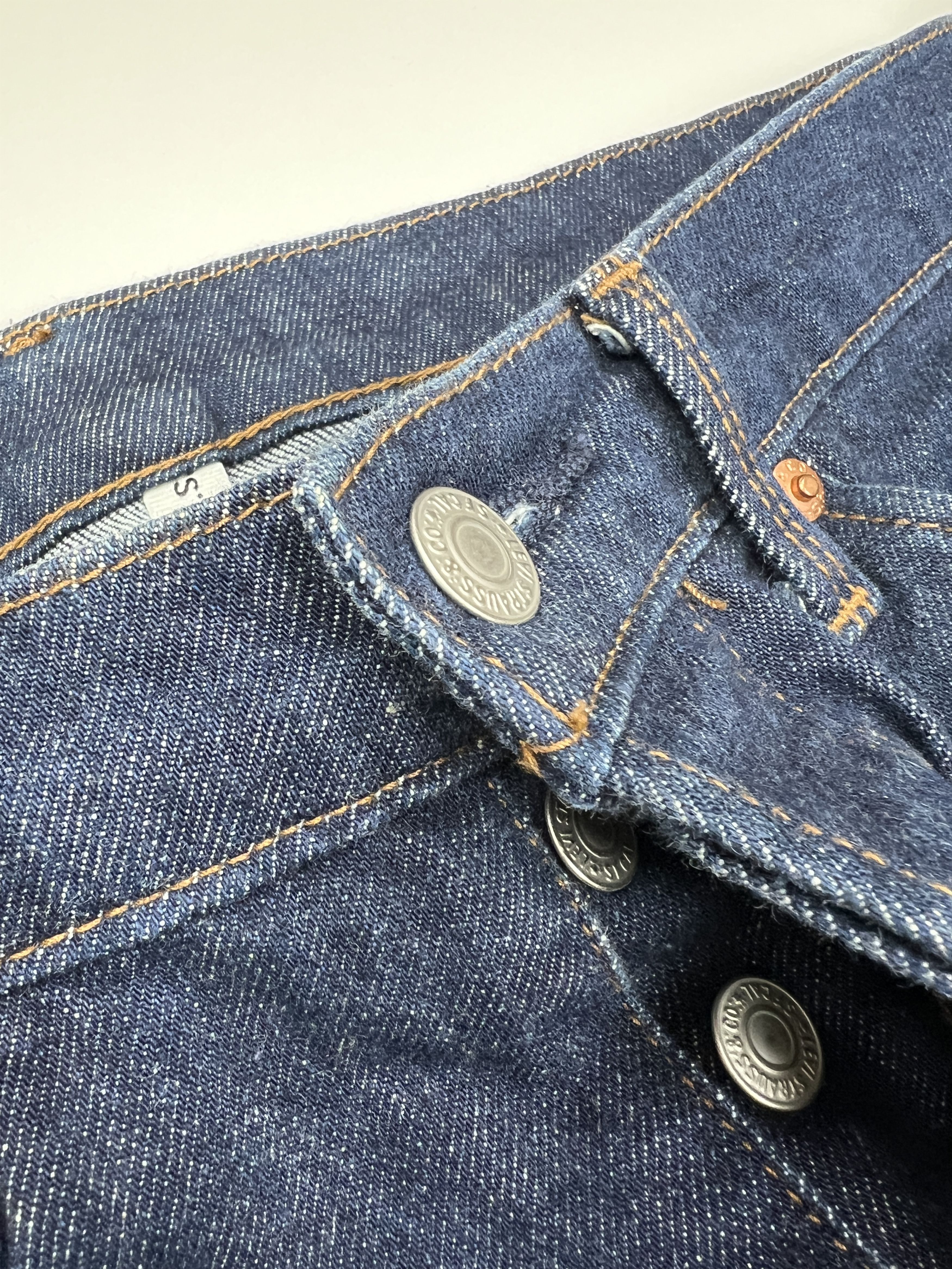 Rare Levi's Engineering Blue Denim Jeans LEJ 502