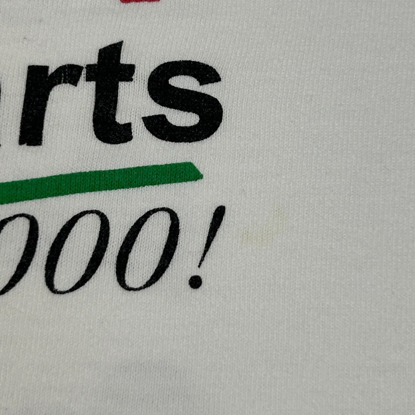 Fruit Of The Loom Vintage Run For The Arts T Shirt Dallas Texas Runner X-Large Size US XL / EU 56 / 4 - 9 Thumbnail