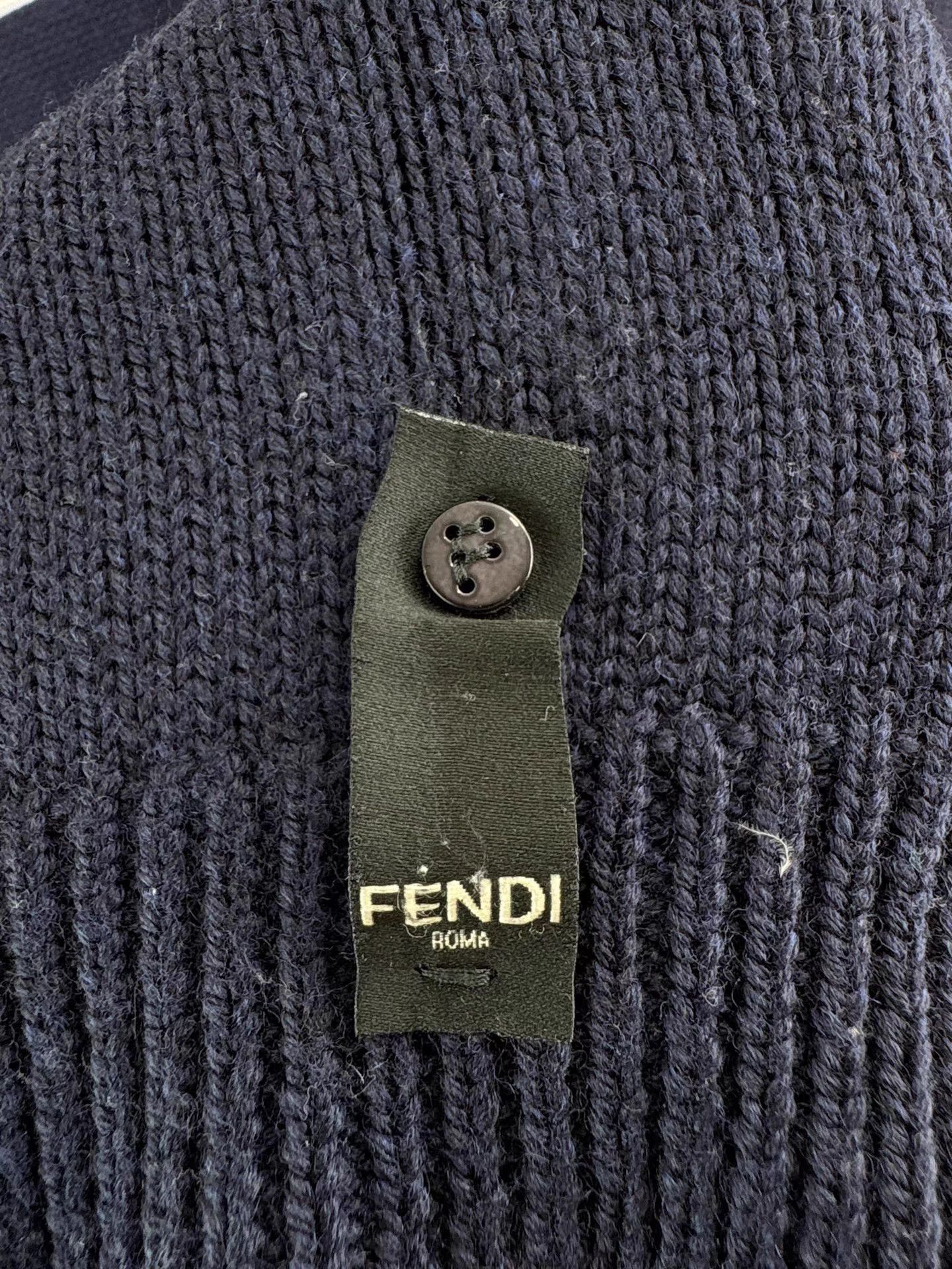 Fendi FENDI Monster Wool Sweater K1 Size US M / EU 48-50 / 2 - 3 Thumbnail