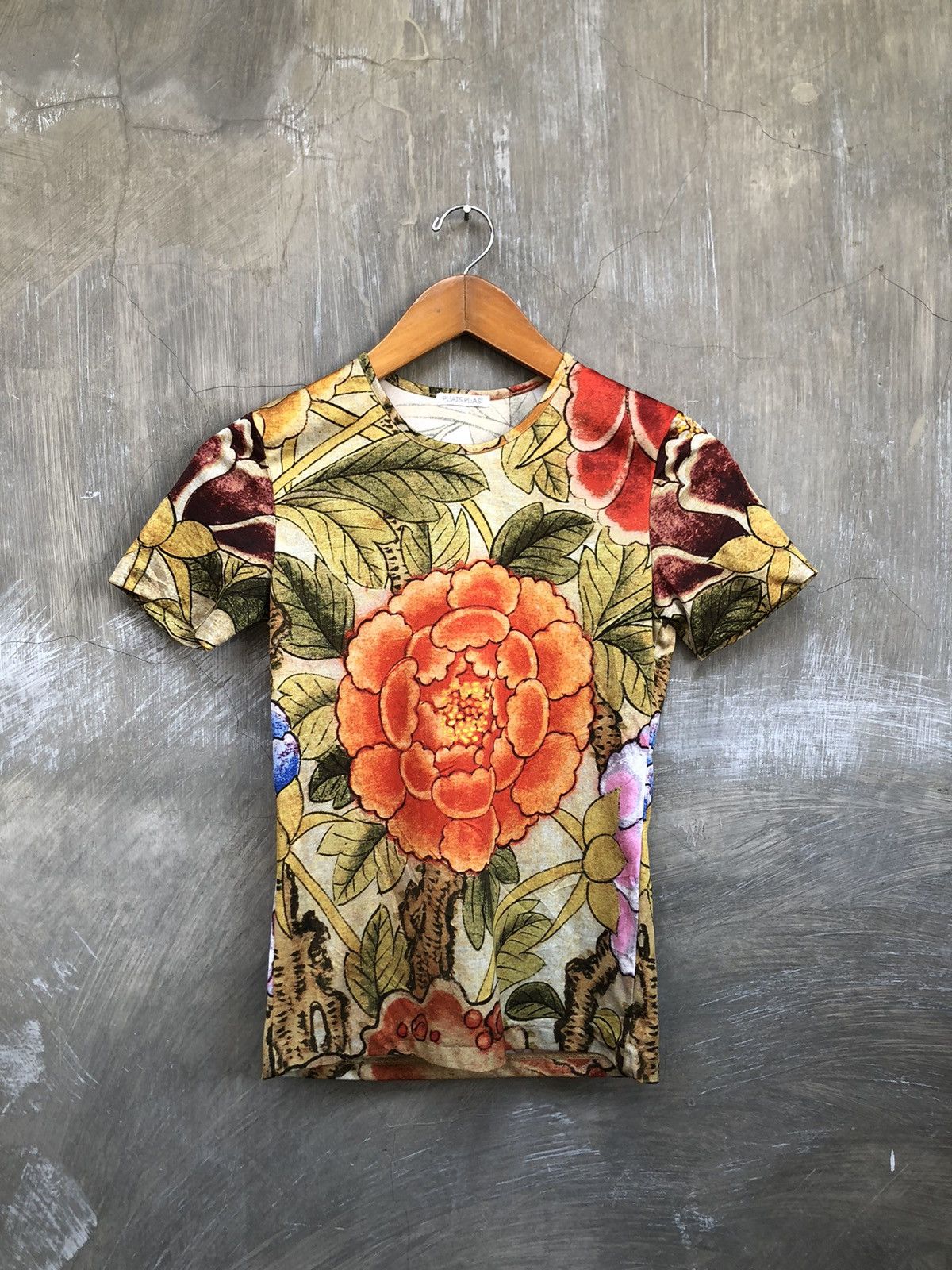 Pleats Please Issey Miyake Issey Miyake Pleats Please Flower Tshirt Size M / US 6-8 / IT 42-44 - 1 Thumbnail