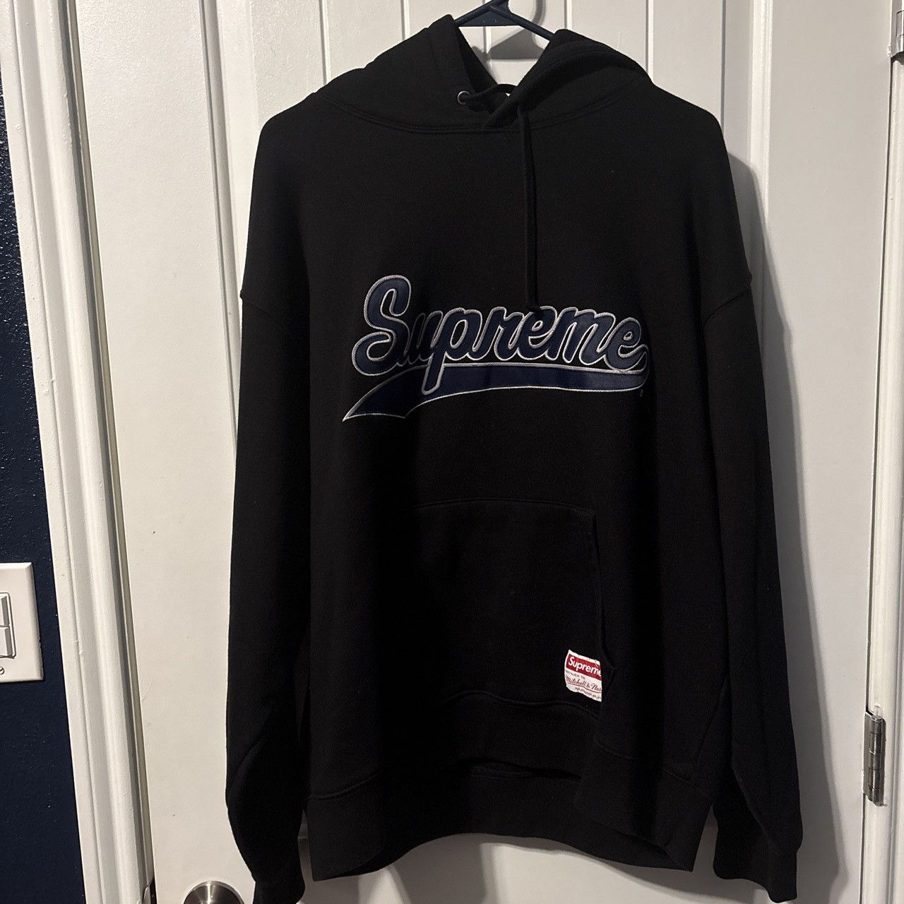 Supreme Supreme Blood and Semen Black Hoodie | Grailed