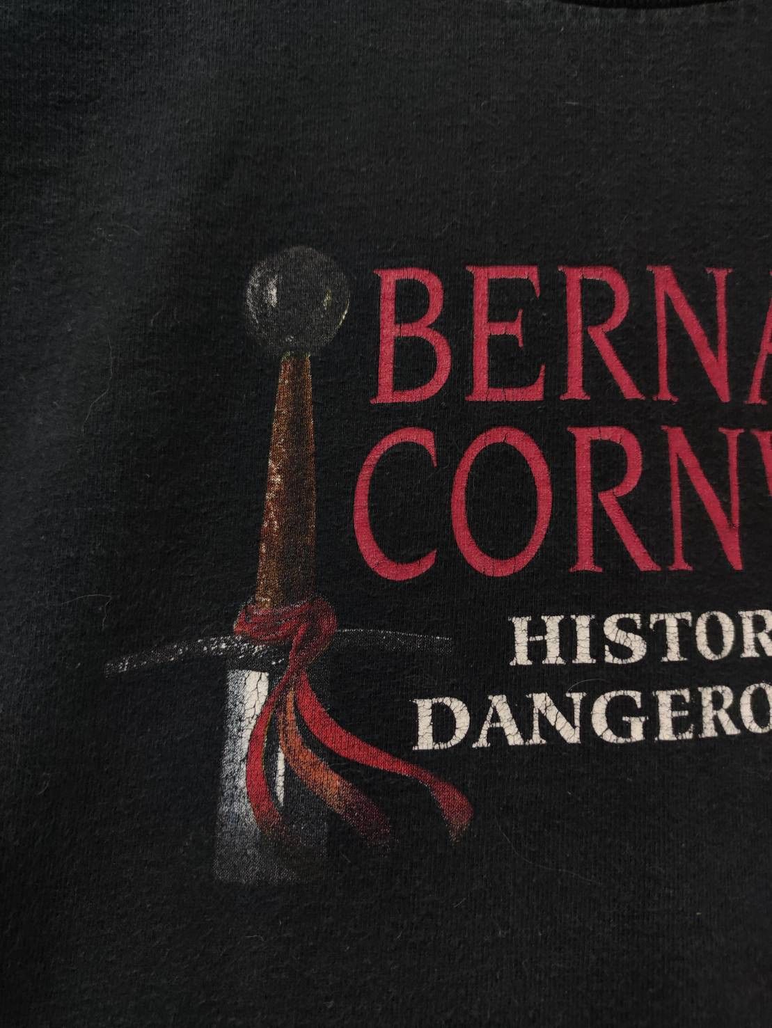 Vintage Vtg 90's Bernard Cornwell "History Comes Dangerously Alive" Size US XL / EU 56 / 4 - 3 Thumbnail