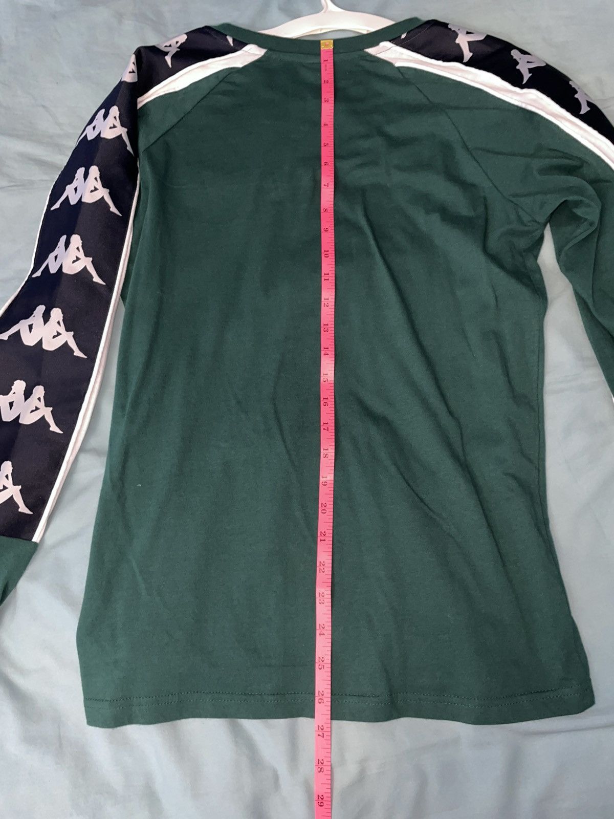 Kappa Kappa Logo Tape Long Sleeve Shirt – Green – Size M Size US M / EU 48-50 / 2 - 6 Thumbnail
