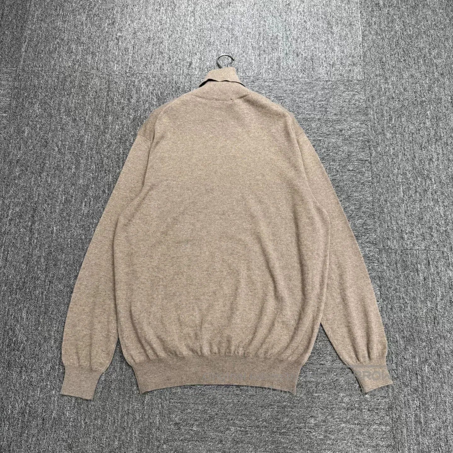 Ermenegildo Zegna Ermenegildo Zegna Lapel Cashmere Sweater. Size US XL / EU 56 / 4 - 5 Thumbnail