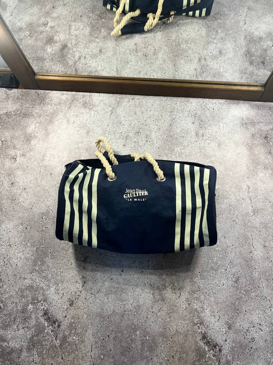 Jean Paul Gaultier Le Male Weekender Duffel Bag in Blue, Women's