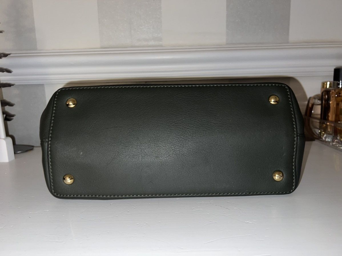 Fendi Fendi 2Jours Green Leather, Snakeskin Handle Limited Edition Size ONE SIZE - 4 Thumbnail