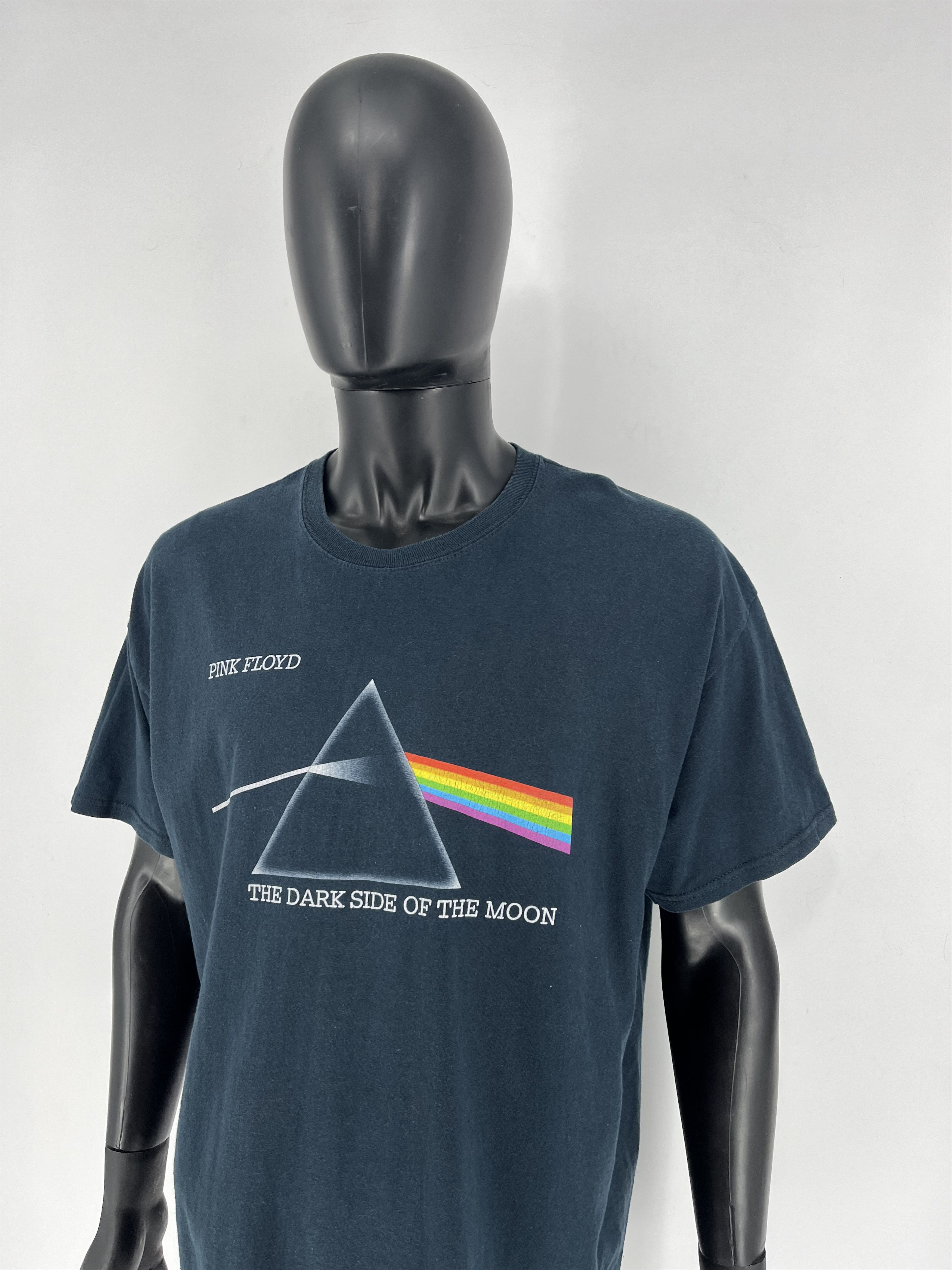 Band Tees × Vintage VINTAGE Y2k Pink Floyd The Dark Side The Moon Size US XL / EU 56 / 4 - 4 Thumbnail