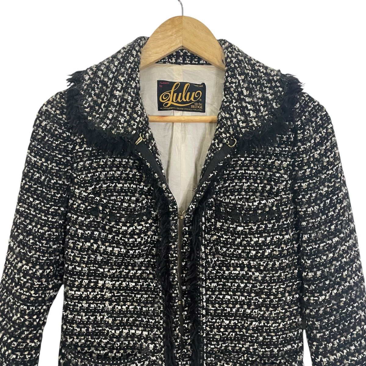 Japanese Brand Vintage Lulu Japan Coat Jacket Size L / US 10 / IT 46 - 2 Thumbnail