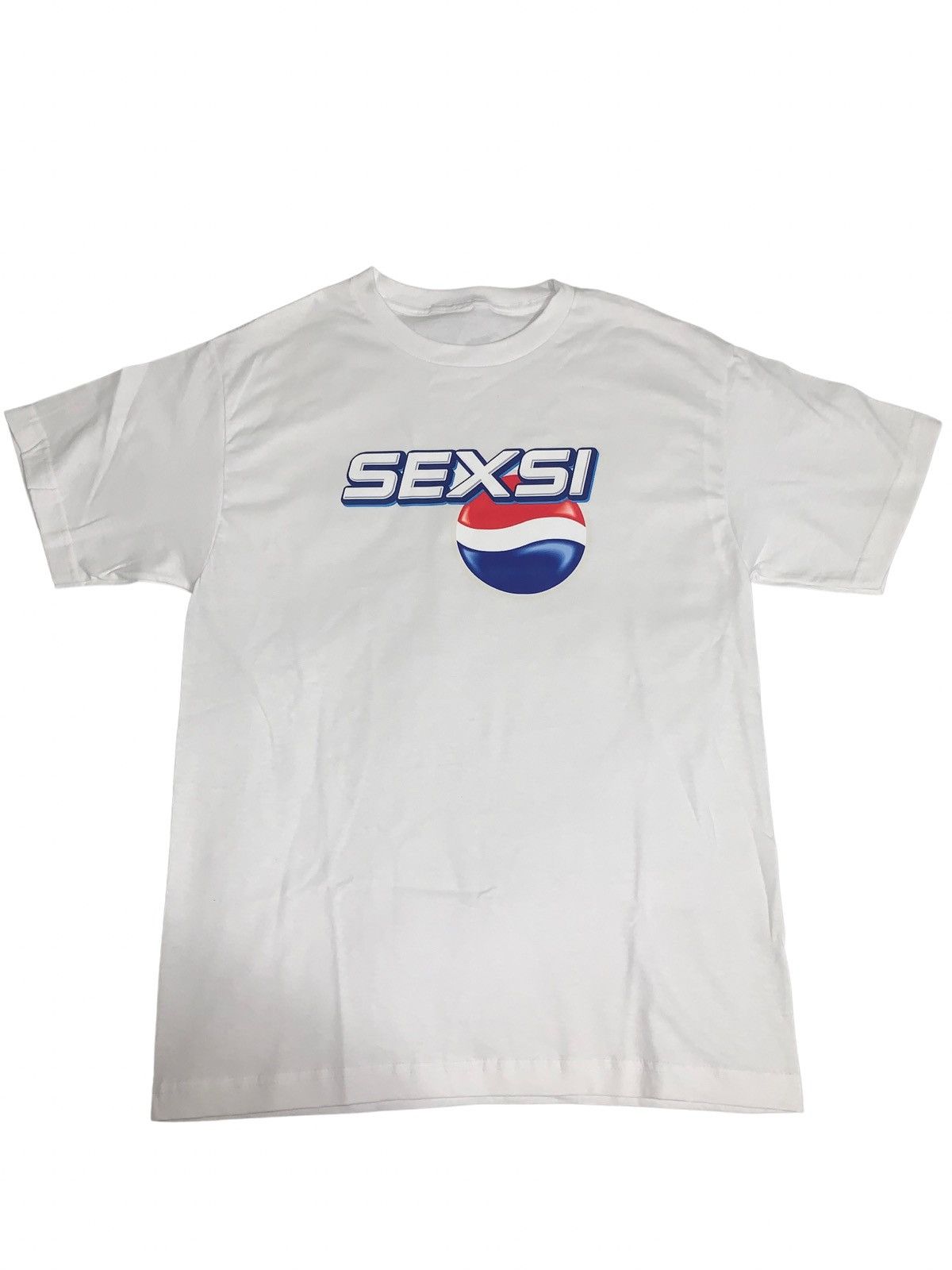 Vintage Sexsi Pepsi Vintage Y2K style quote T-shirt remake Size US M / EU 48-50 / 2 - 2 Thumbnail