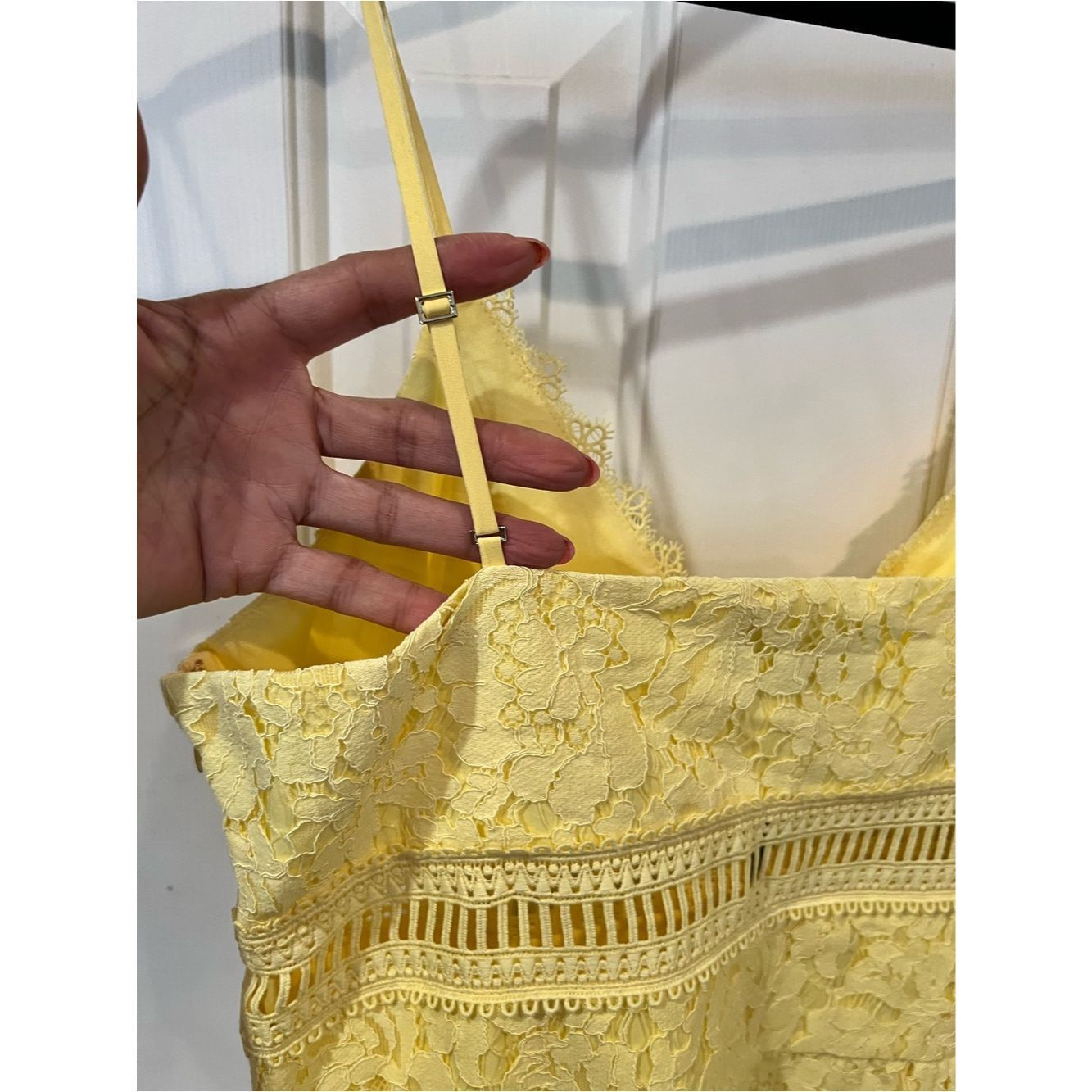 Generation Love Generation Love Emma Lace Maxi Dress NWT Citrine Yellow Med Size M / US 6-8 / IT 42-44 - 7 Thumbnail