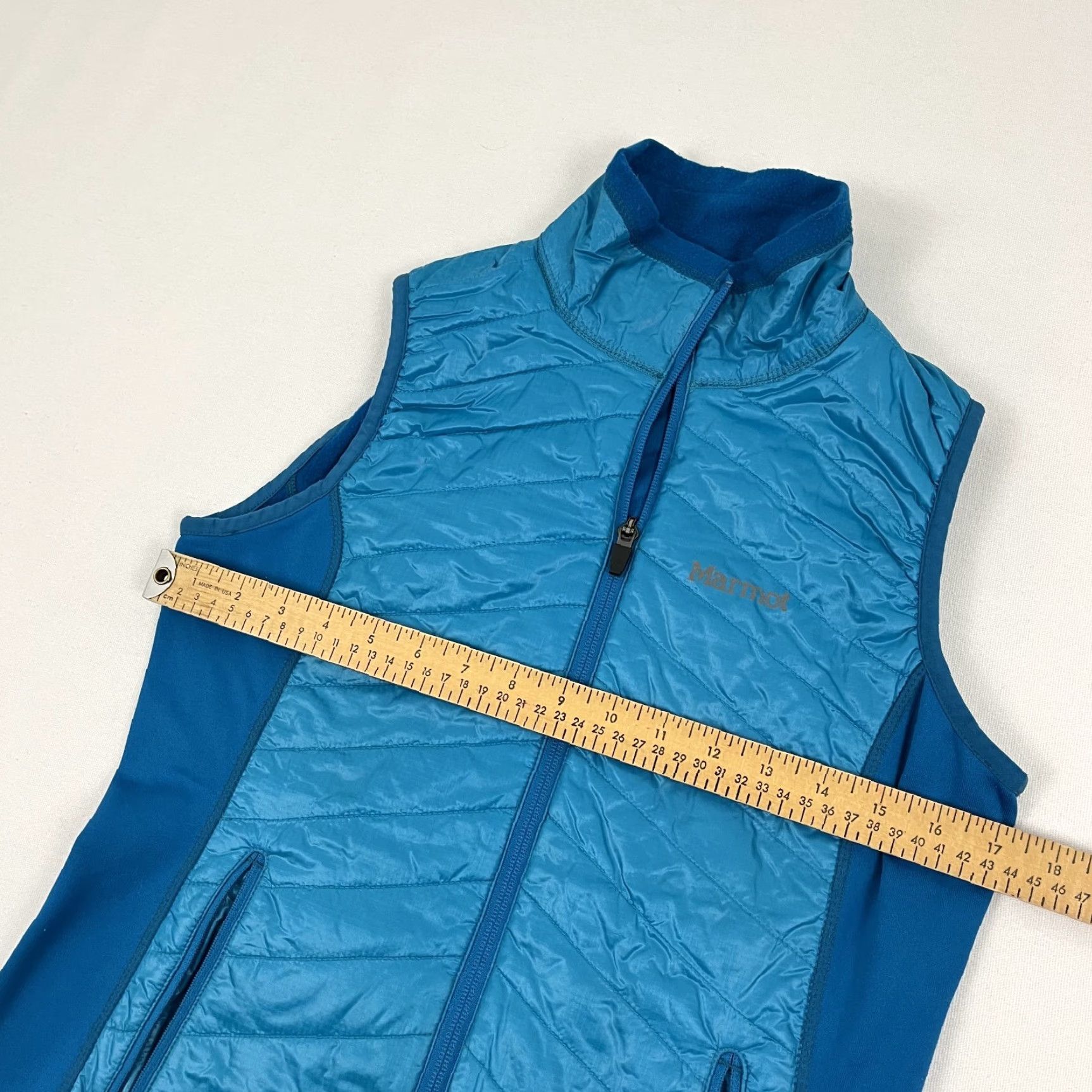 Marmot Marmot Vest Womens Small Blue Hybrid Insulated Primaloft Puffer Hiking Size S / US 4 / IT 40 - 5 Thumbnail