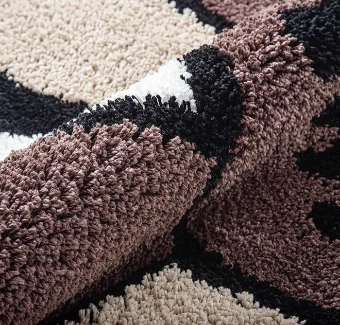 Handmade 100cm 3D Handmade Smiley Flower Art Soft Rug Size ONE SIZE - 4 Thumbnail