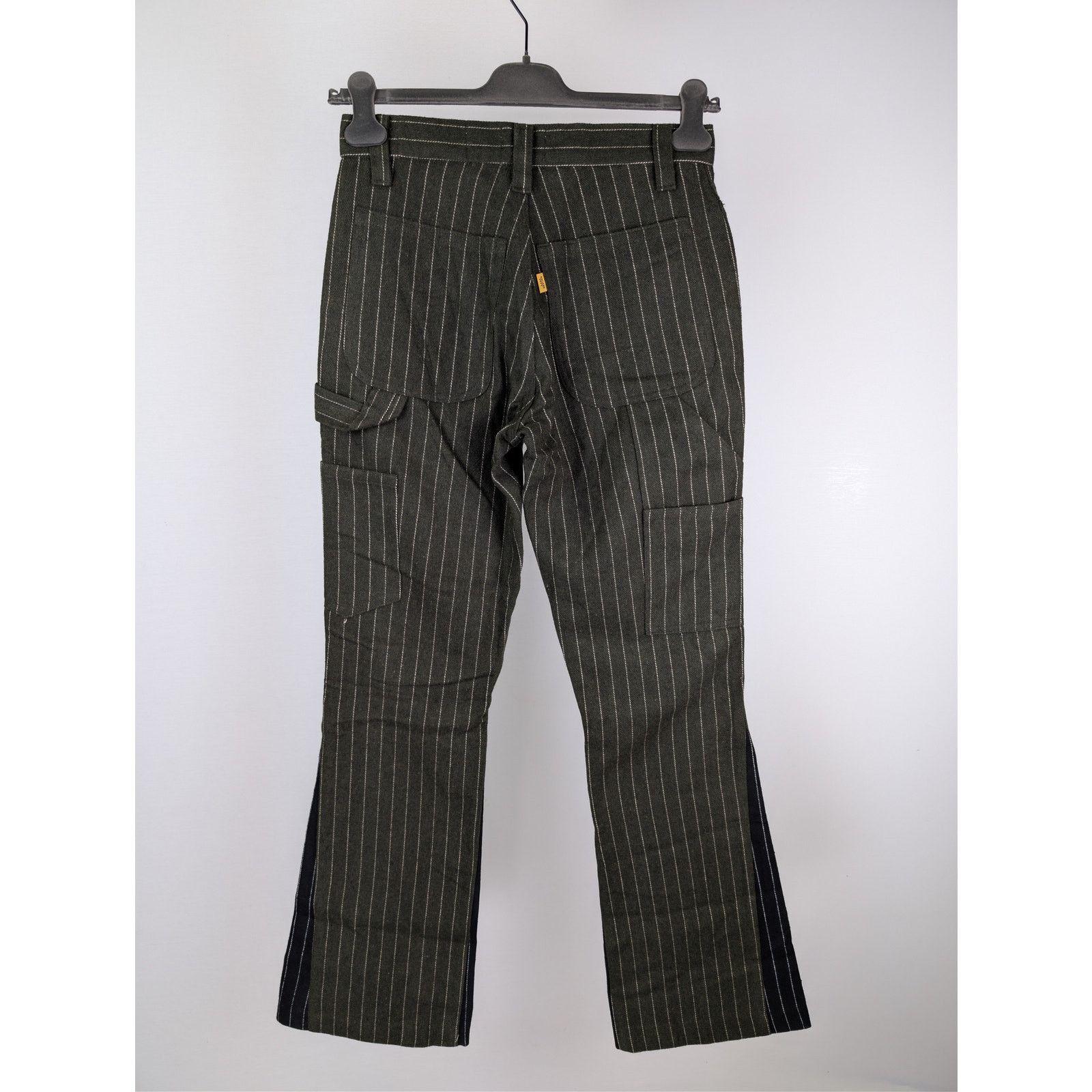Gallery Dept. o1rshd1 Pinstripe Business Carpenter Flare Pants olive green Size US 38 / EU 54 - 11 Thumbnail