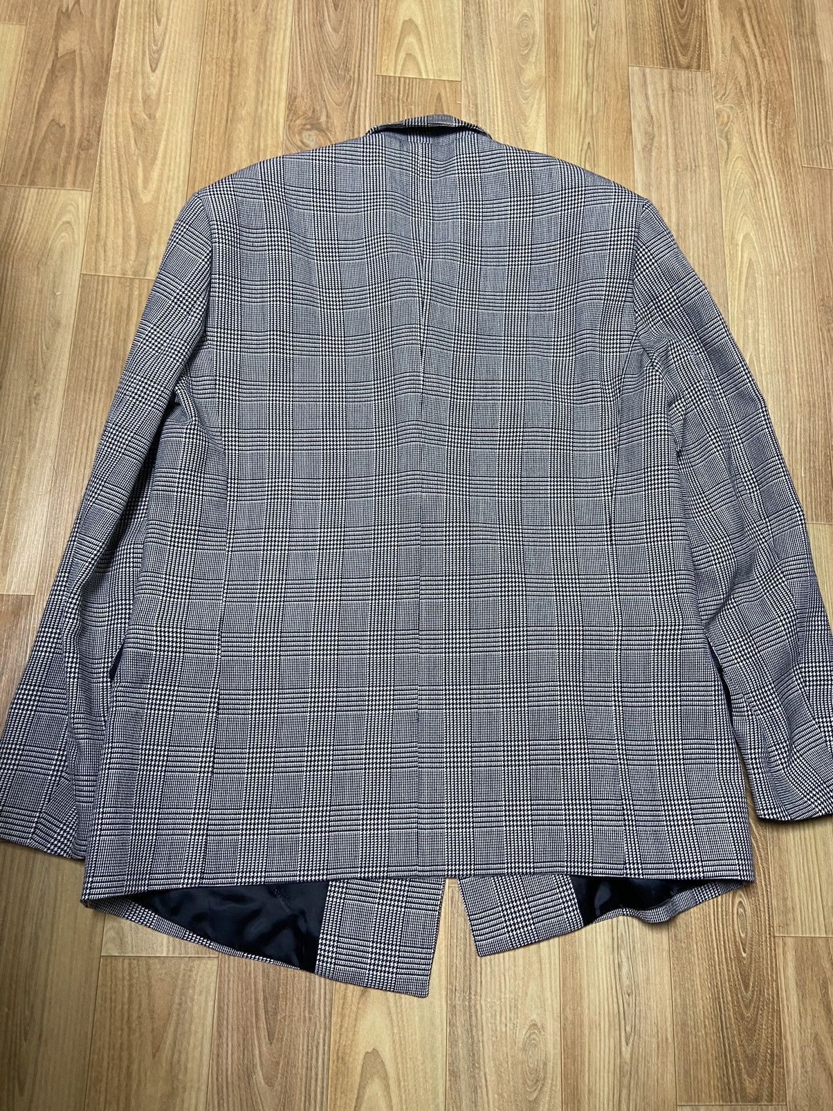 Vetements XS Vetements Houndstooth Oversized arm-cutten blazer jacket Size US XS / EU 42 / 0 - 2 Thumbnail