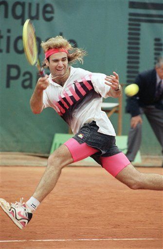 Andre agassi sale shorts nike