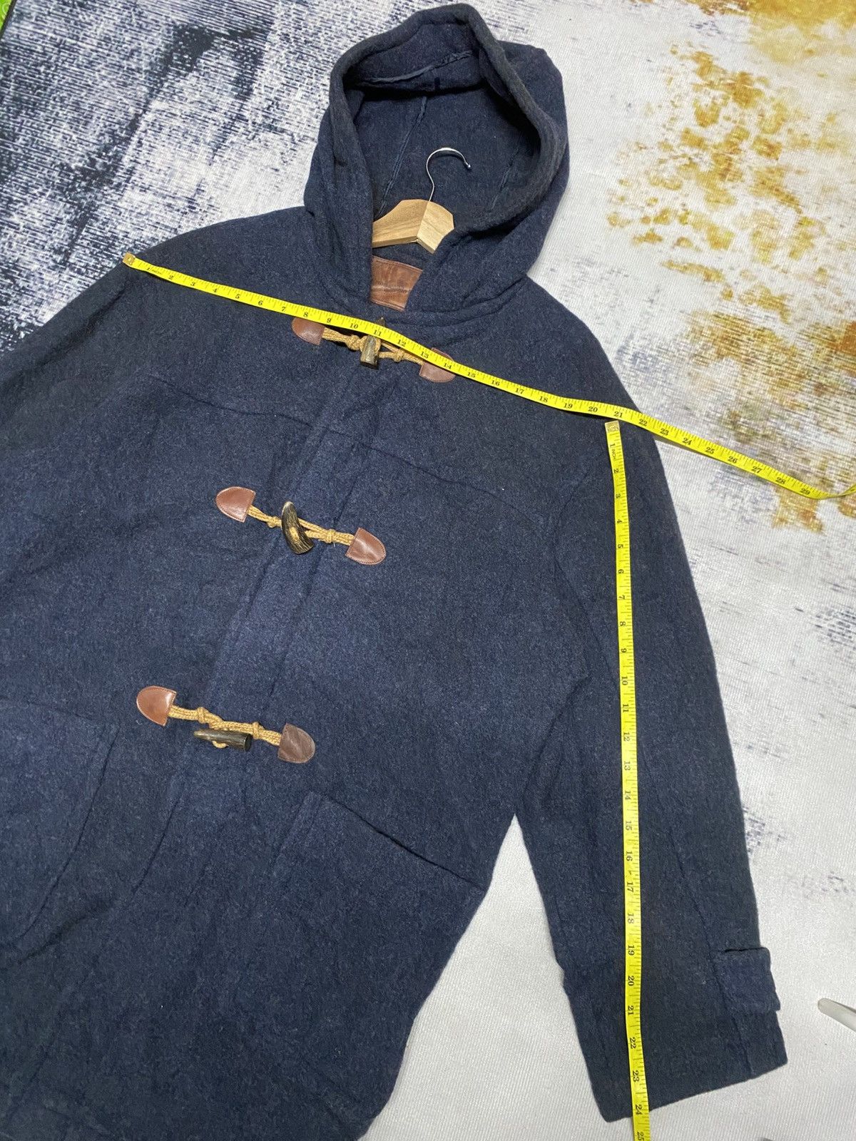 Ermenegildo Zegna Ermenegildo Zegna Wool Duffel Coat Jacket Size US L / EU 52-54 / 3 - 10 Thumbnail