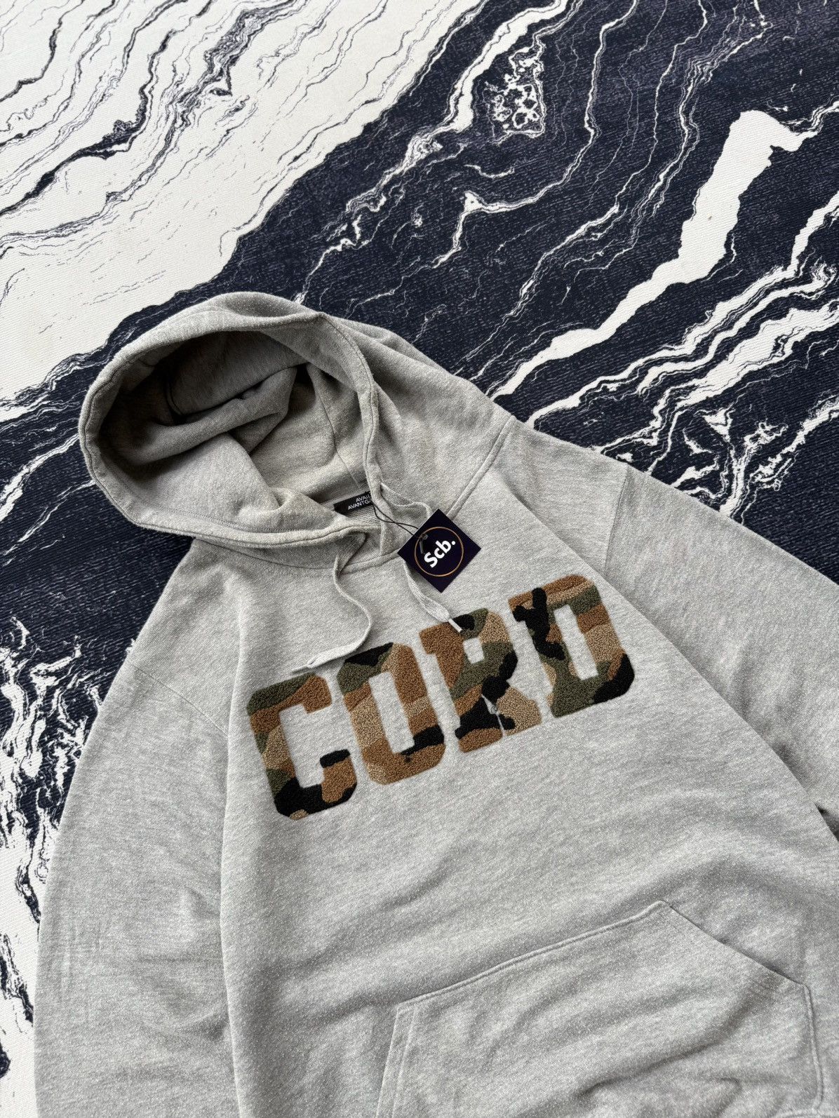 Japanese Brand Avail avantgarde cord camo hoodie Size US M / EU 48-50 / 2 - 2 Thumbnail