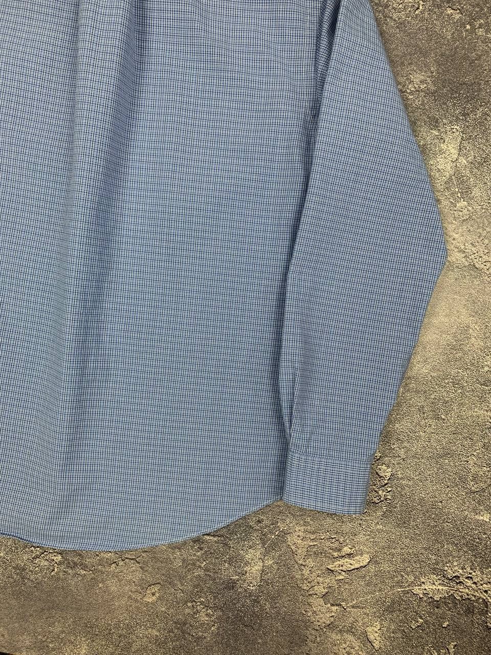 Polo Ralph Lauren Polo Ralph Lauren Men's Blue Check Shirt Button Down Size US L / EU 52-54 / 3 - 16 Thumbnail