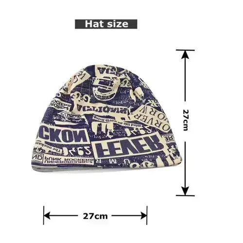 Other Letter Graffiti Skull Beanies Size ONE SIZE - 4 Thumbnail