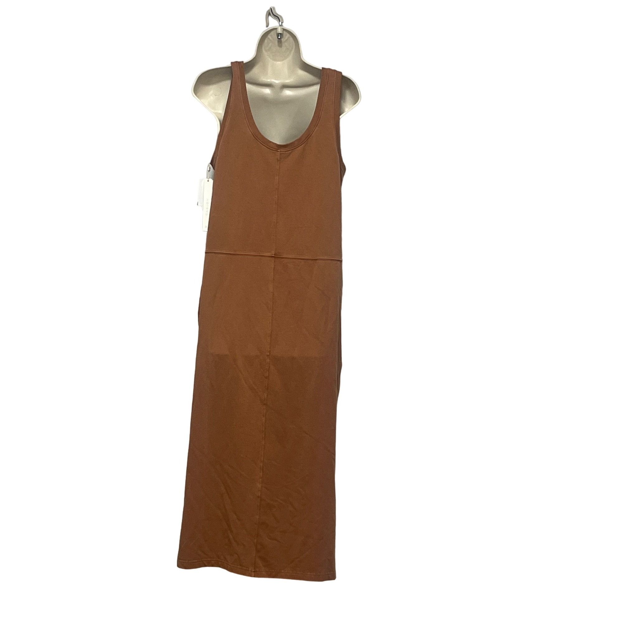 Other CASLON Scoop Neck Paneled Tank Dress In Washed Rust Argan Oi Size M / US 6-8 / IT 42-44 - 17 Thumbnail