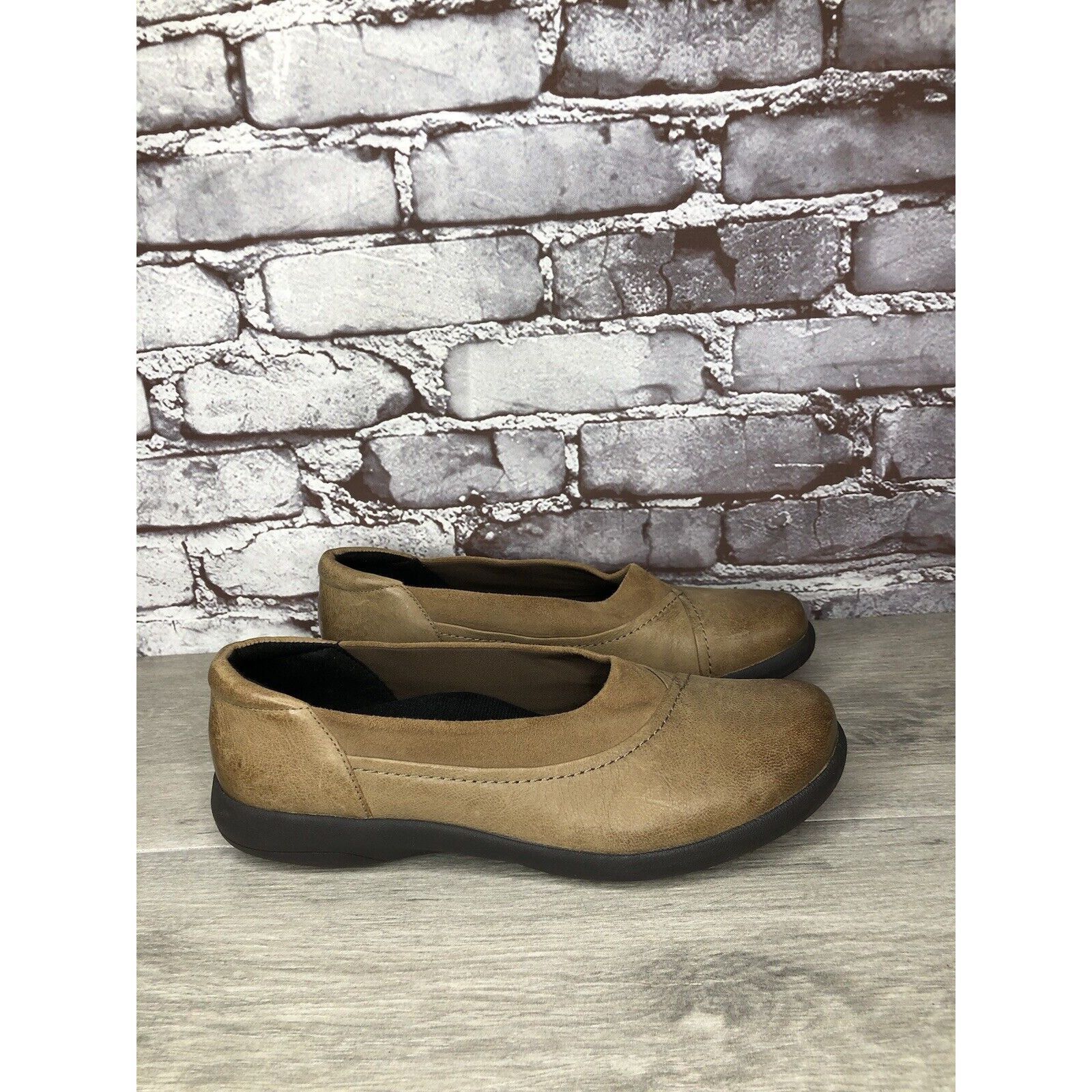 Other Abeo Pro Etta Pew1054 Walnut Brown Leather Casual Shoes Wome Size US 10 / IT 40 - 4 Thumbnail