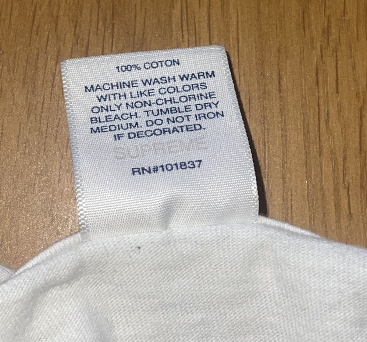 Supreme Supreme Classic Logo Tee Size US L / EU 52-54 / 3 - 4 Thumbnail