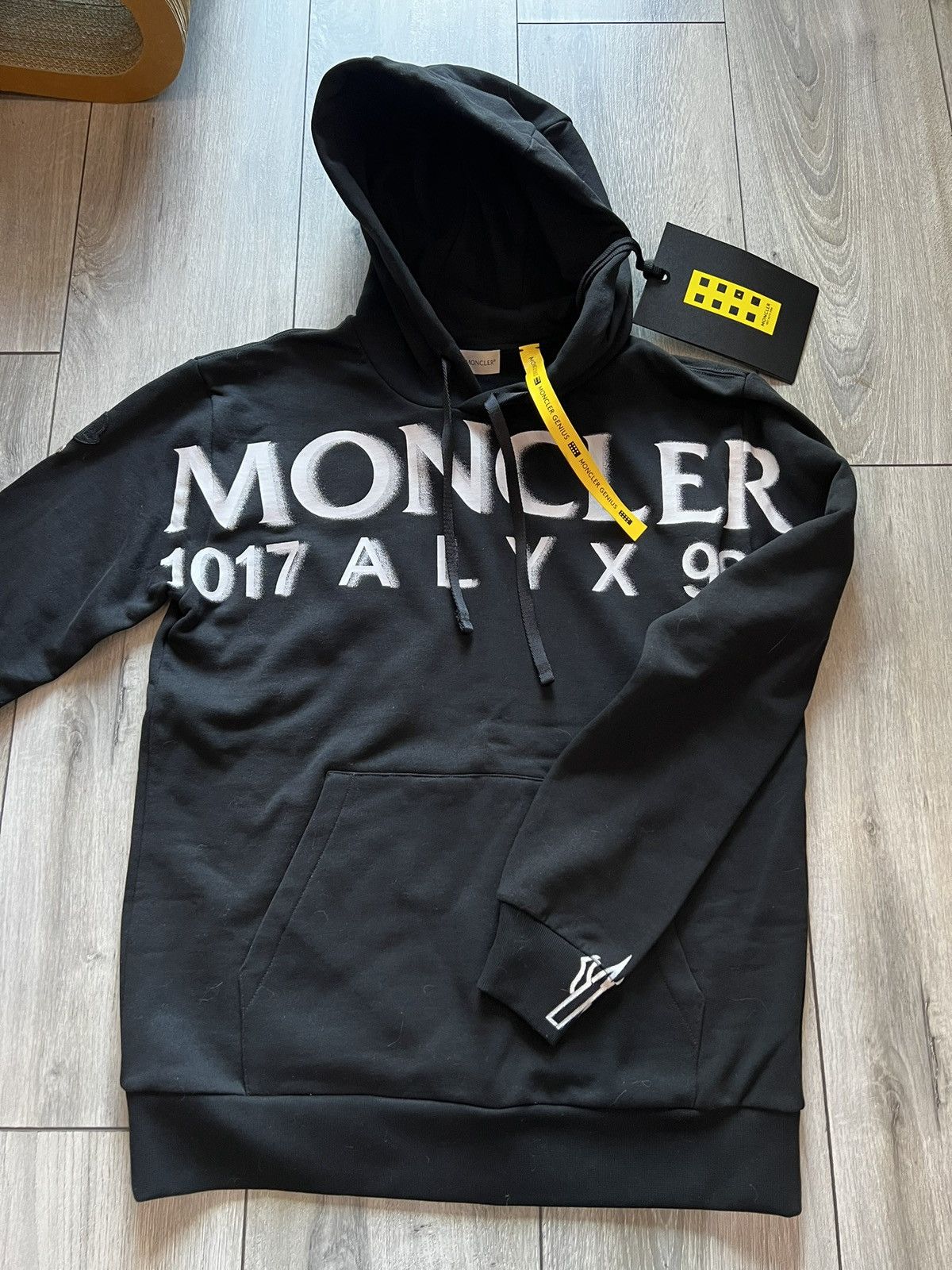 1017 ALYX 9SM × Moncler The Moncler Genius x 1017 ALYX 9SM Logo Print Hoodie Size US S / EU 44-46 / 1 - 1 Thumbnail