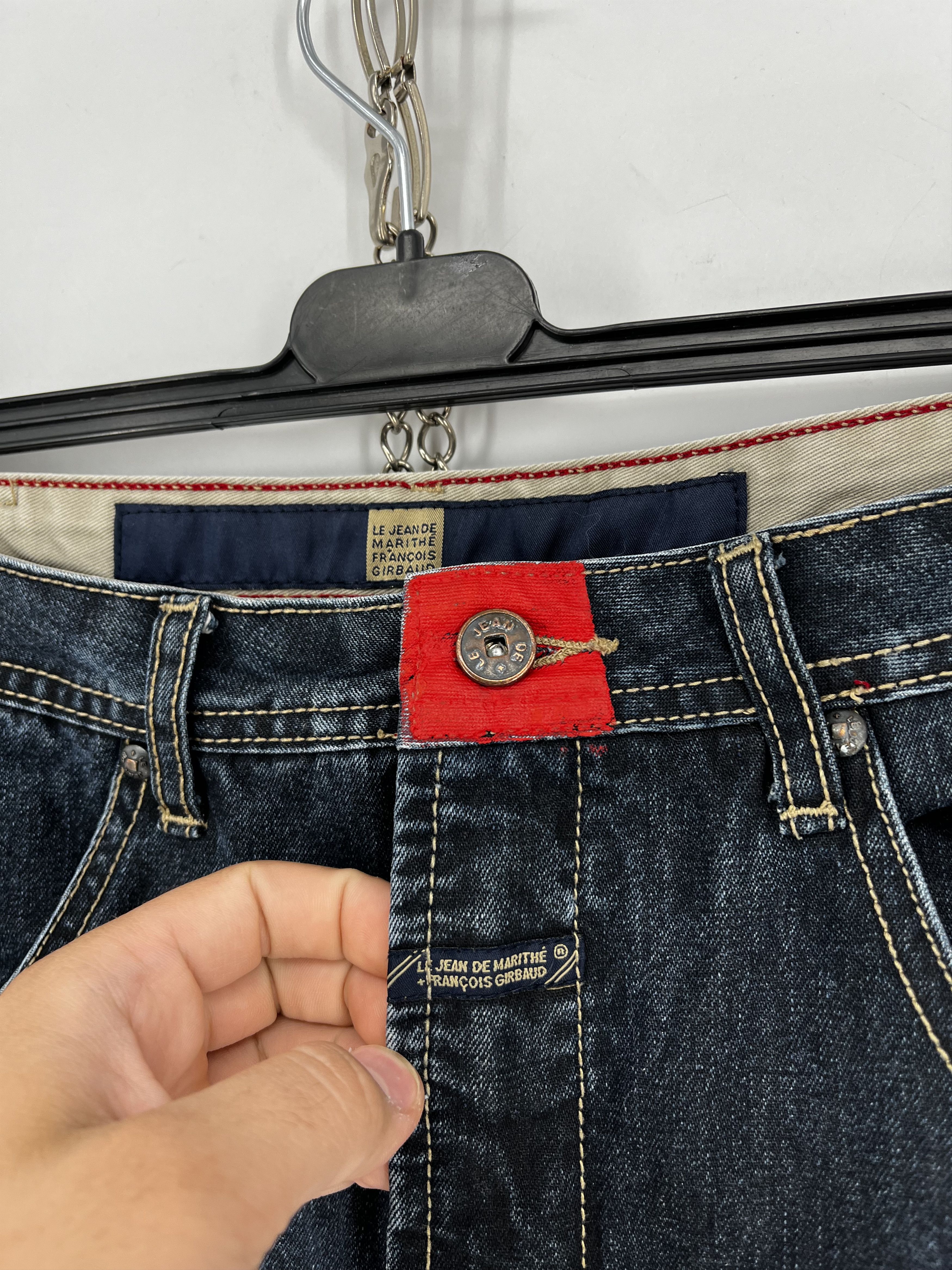 Marithe + Francois Girbaud Le Jean De Marithe Francois Girbaud Denim Blue Jeans - Men’s Size US 36 / EU 52 - 6 Thumbnail