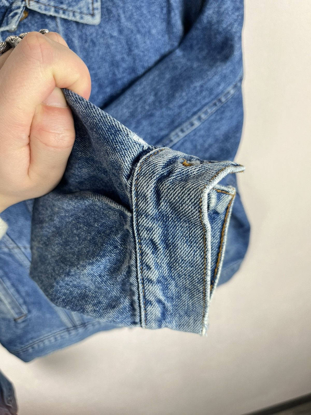 Lee vintage lee distressed denim cowboy jacket blue size m Size US M / EU 48-50 / 2 - 12 Thumbnail