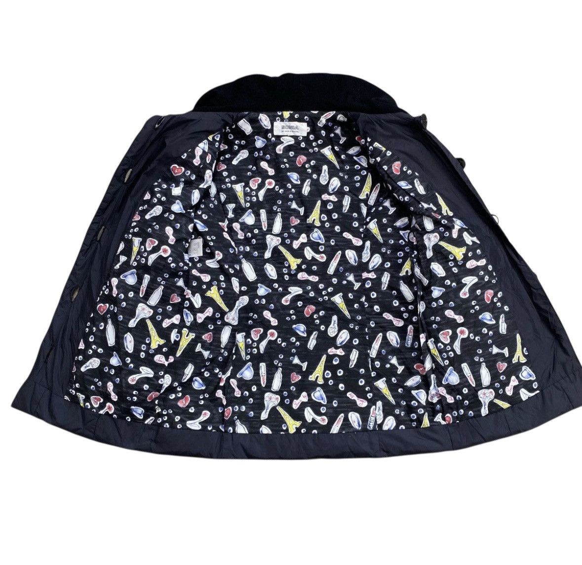 Sonia Rykiel 2000s Sonia Rykiel Light Jacket LOVE POCKET APOCALYPSE STYLE Size US XS / EU 42 / 0 - 3 Thumbnail