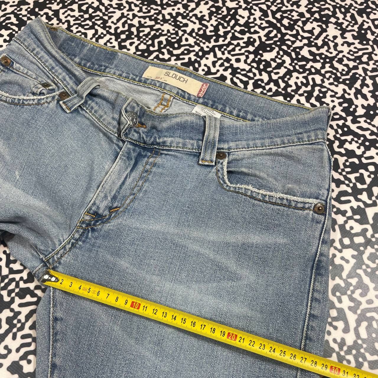 Levi's Vintage Clothing Vintage Y2K Levis 504 Flared Denim Jeans Retro 90s Style Size 30" / US 8 / IT 44 - 21 Thumbnail